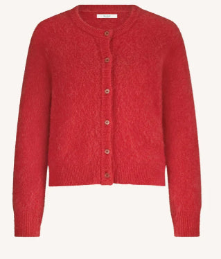 Cardigan rouge MEYA lipstick BY BAR