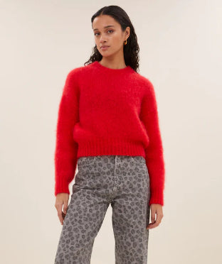Pull rouge Sonny Scarlet Red BY BAR