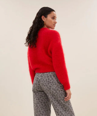 Pull rouge Sonny Scarlet Red BY BAR