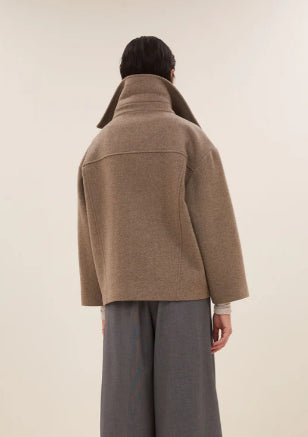 Manteau marron Rika Coat BY BAR