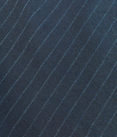 Blazer bleu à fines rayures BY BAR JILL PINSTRIPE