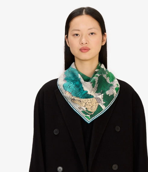 Carré 70 x 70 HISTOIRE Vert Inoui Editions