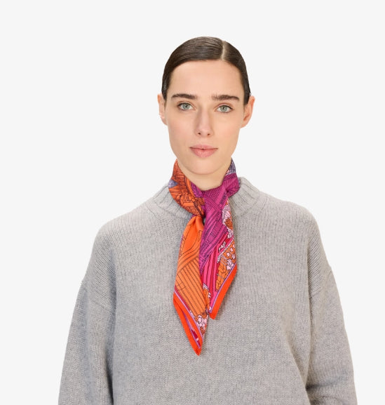 Carré 65 x 65 VEGAS Rouge Inoui Editions Dernier !