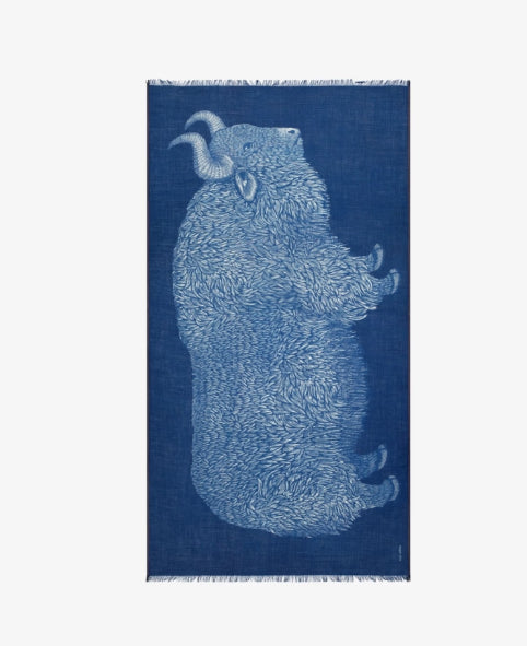 Etole 100 x 190 WALTER Bleu Inoui Editions