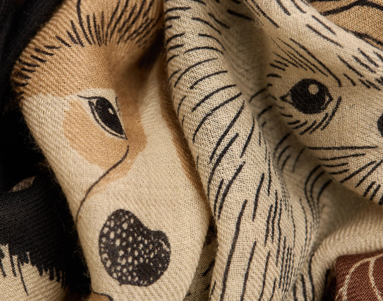 Etole 100 x 190 TOUTOU Noir Inoui Editions