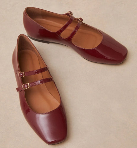 Babies N° 128 Bordeaux vernis RIVECOUR