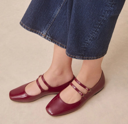 Babies N° 128 Bordeaux vernis RIVECOUR