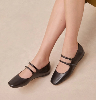 Babies N° 128 Noir vernis RIVECOUR