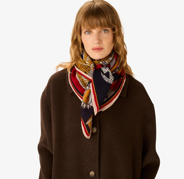 Carré 100 x 100 NICOLAS Bleu Inoui Editions