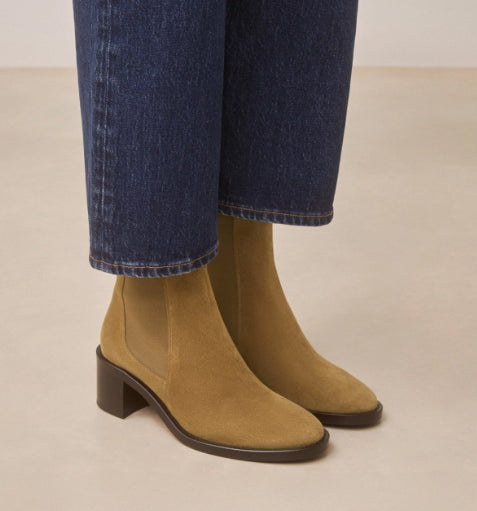 Bottine 289 Suède Ecorce RIVECOUR