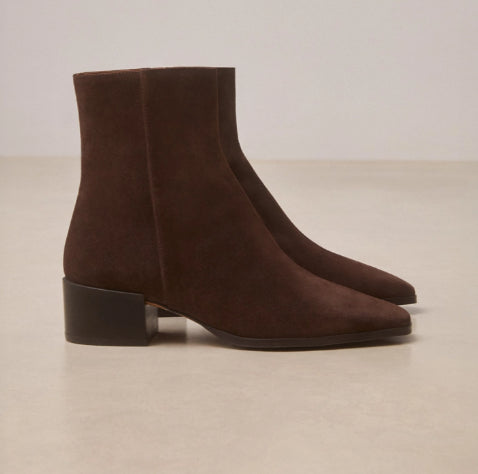 Bottines N°406 Suède Marron RIVECOUR