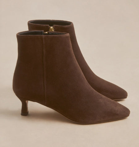 Bottines N°421 Suède Marron RIVECOUR