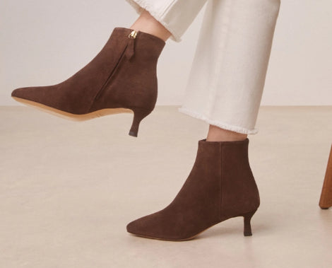 Bottines N°421 Suède Marron RIVECOUR