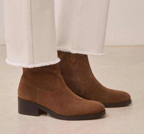 Bottines N°167 Suede Mocha RIVECOUR