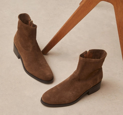 Bottines N°167 Suede Mocha RIVECOUR