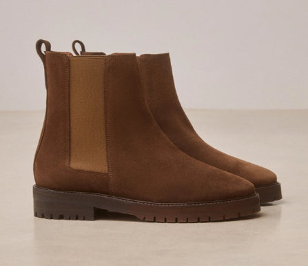 Bottine N° 501 Suede Mocha RIVECOUR
