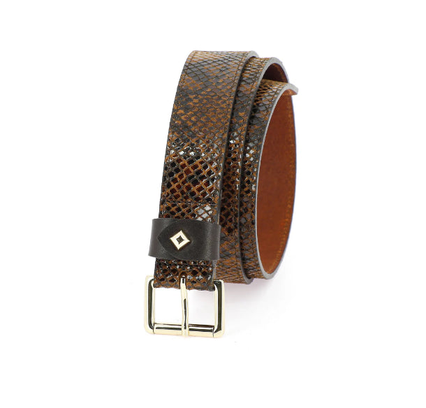 Ceinture LA TURENNE serpent HERBERT Frère Soeur