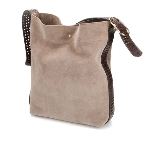 Le ENZO VELOURS choco/almond Herbert