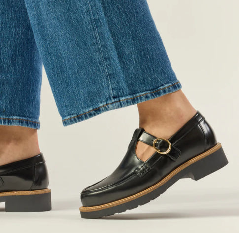 Derbies CARMEN Noir ODAJE ex M.MOUSTACHE