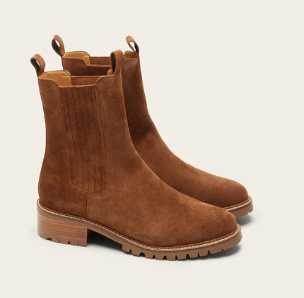 Bottines Dorianne suède Marron ODAJE (ancien M MOUSTACHE) Dernière en T40 !