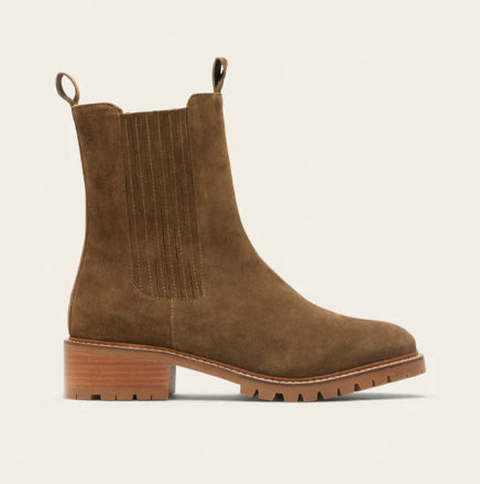 Bottines Dorianne suède Kaki ODAJE (ancien M MOUSTACHE)