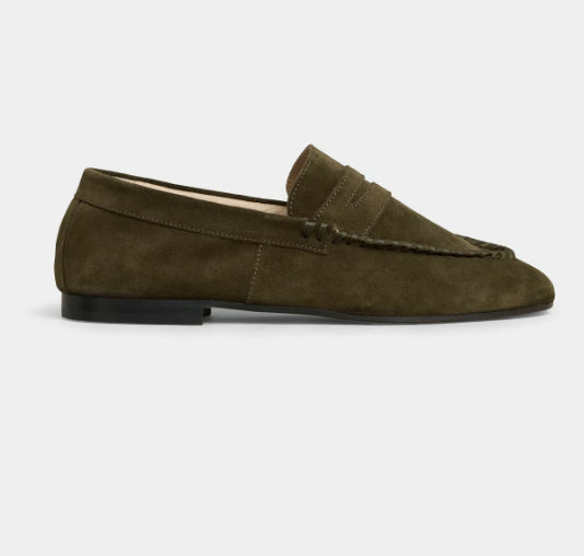 Mocassin Suède Kaki N° 284 ANNIEL Réassort !
