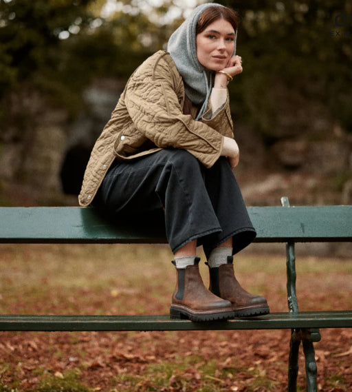 Bottine Pernille en cuir Marron ODAJE (ancien M MOUSTACHE)