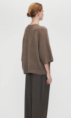 Pull en alpaga et laine ZENGGI W03-1018