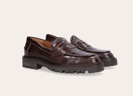 Mocassin A9305 Espresso croco BILLI BI