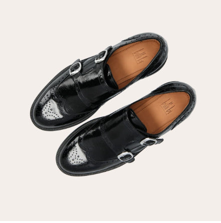 Moccassin A9042 Noir Naplack Billi Bi