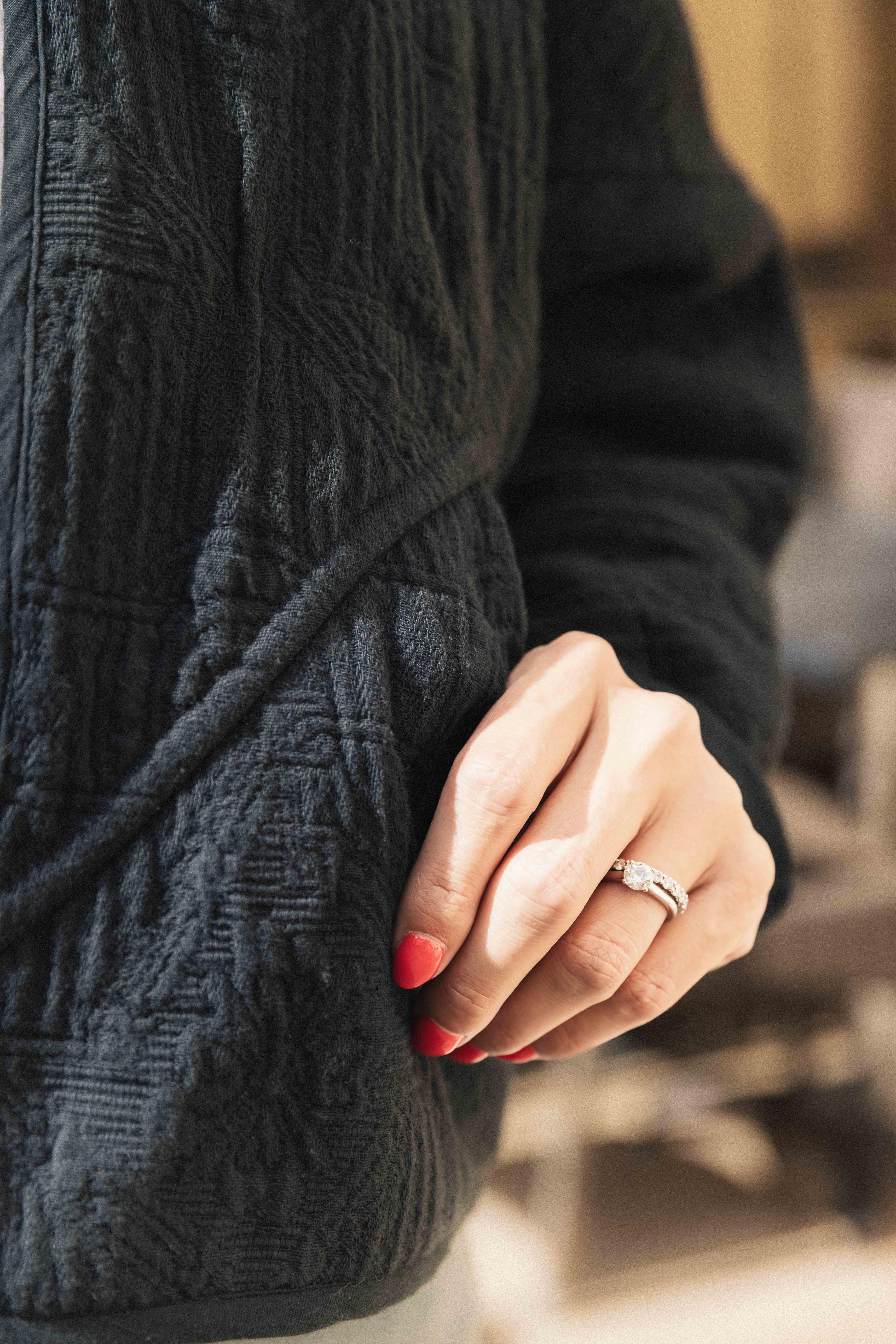 Veste bleue matelassée FLORA BY BAR