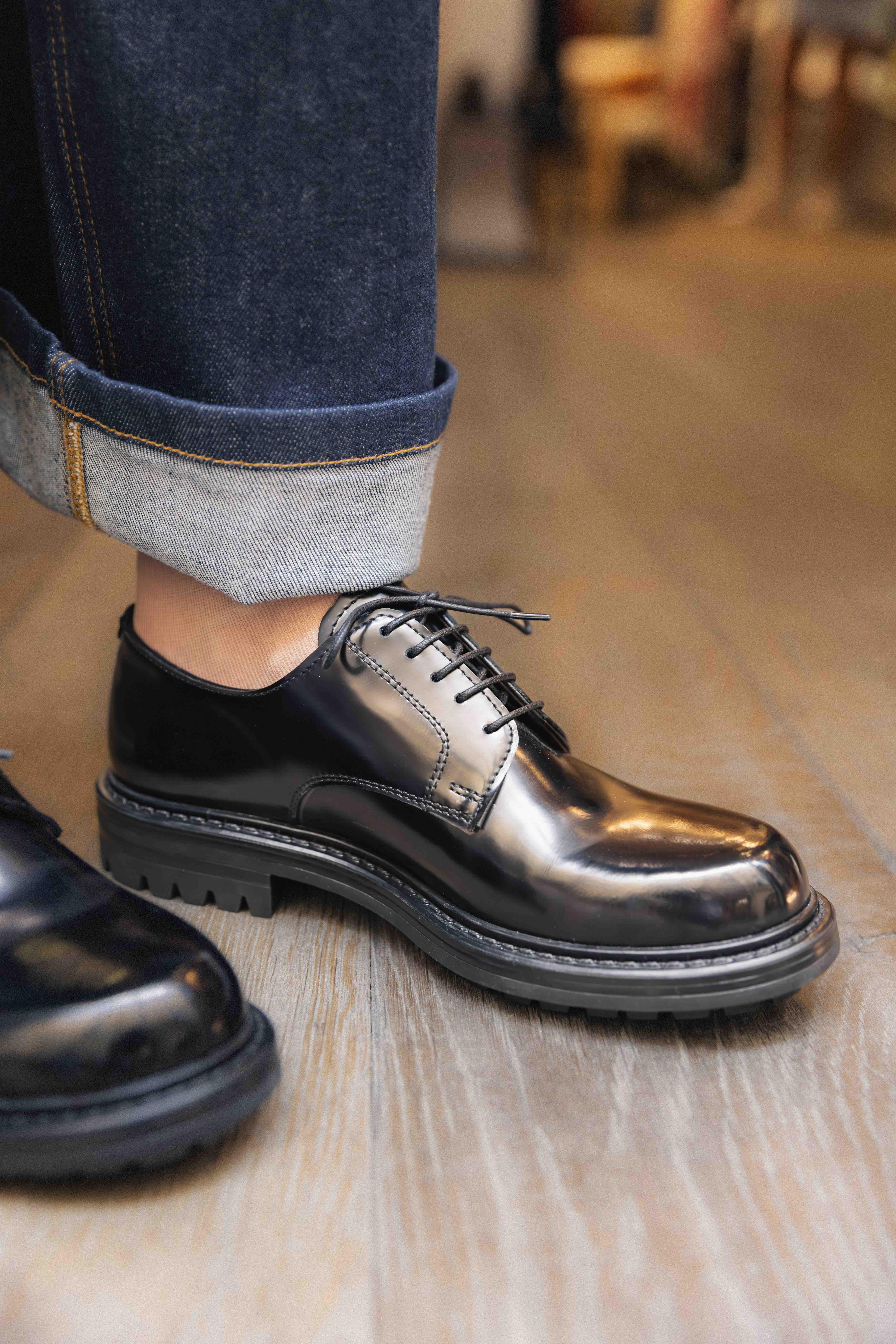 Derbies D510 Noir ELLA ITALIE Réassort !