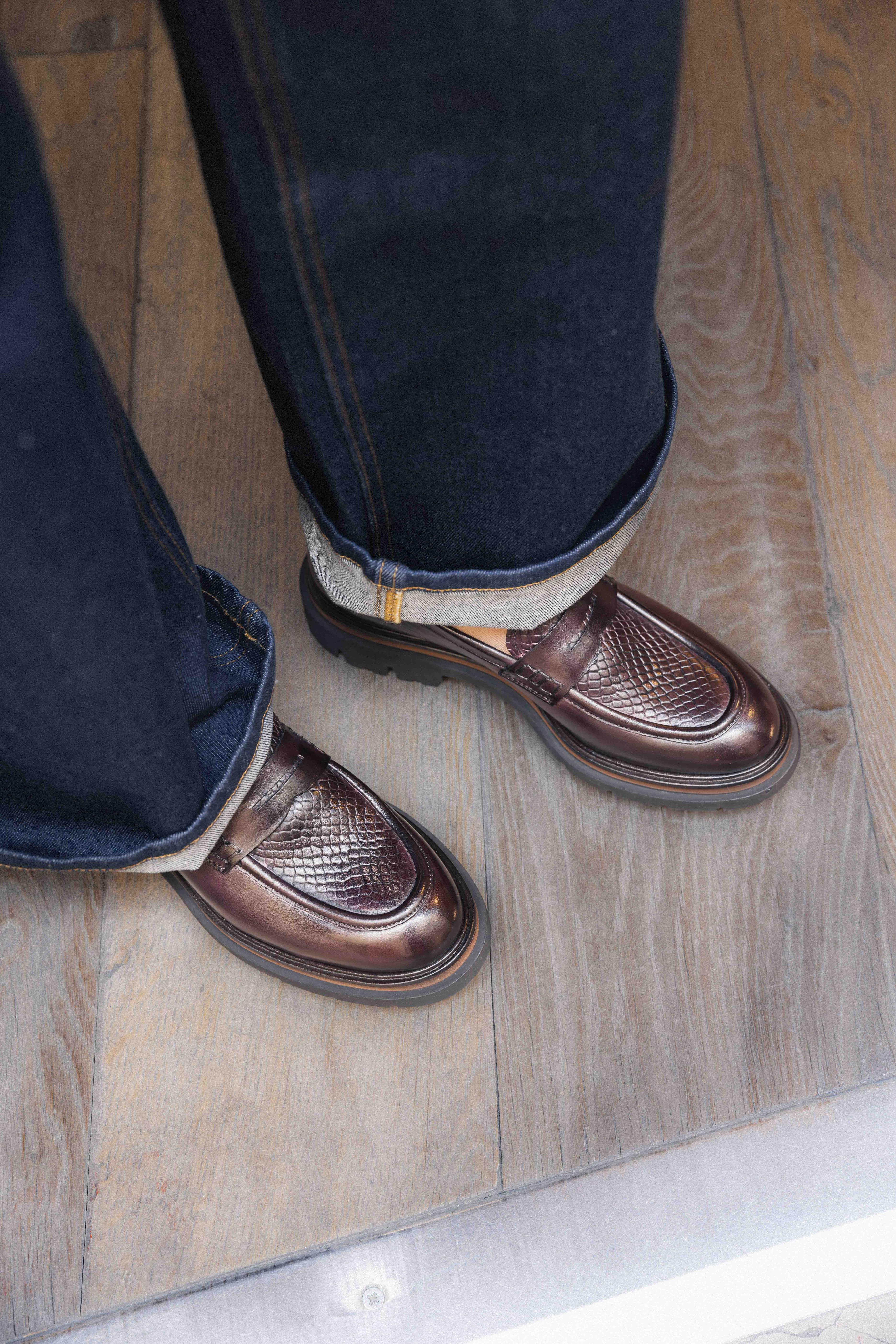 Moccasin D105 Ebano ELLA ITALIE