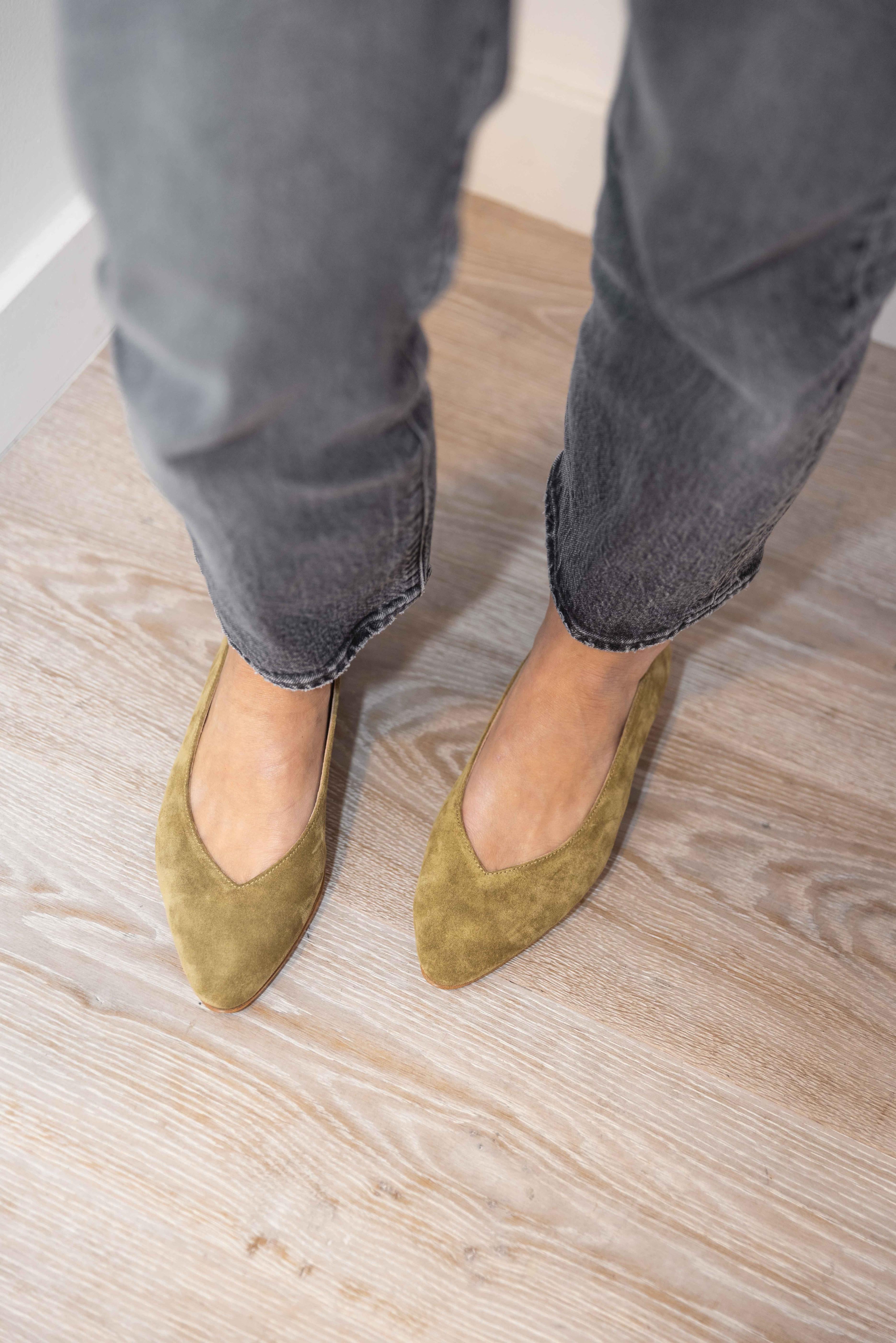 Ballerine JACKIE 119 KAKI ANNIEL Dernière en taille 41 !