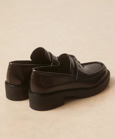 Mocassin N° 198 Cuir noir RIVECOUR