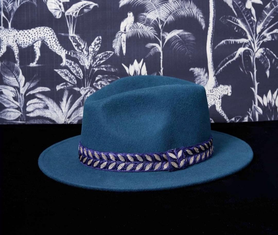 Chapeau en feutre JIM Vert MARADJI