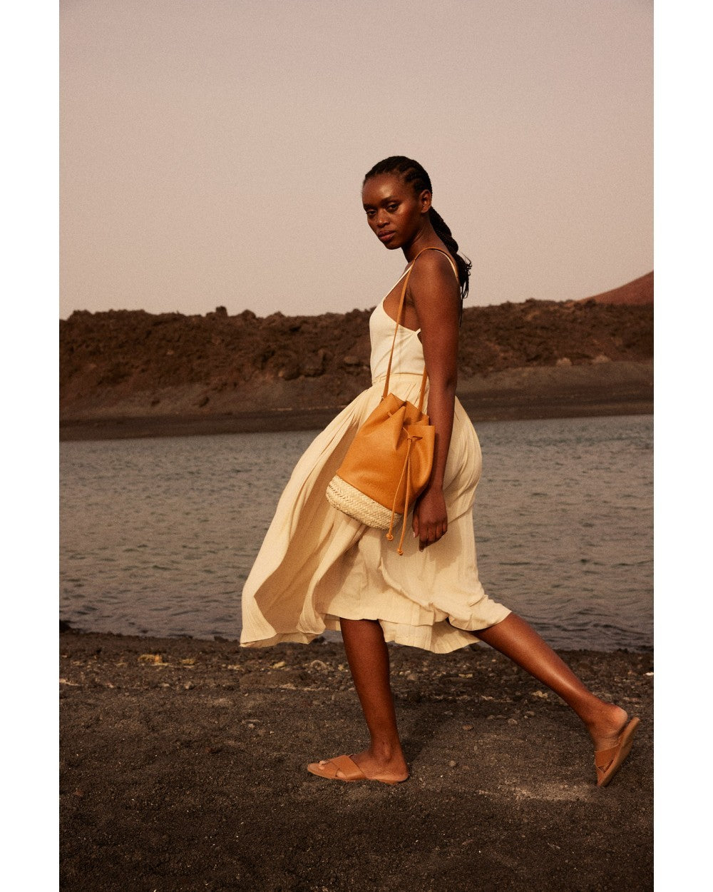 Sac seau / sac à dos MONTAGNE Safran CRAIE