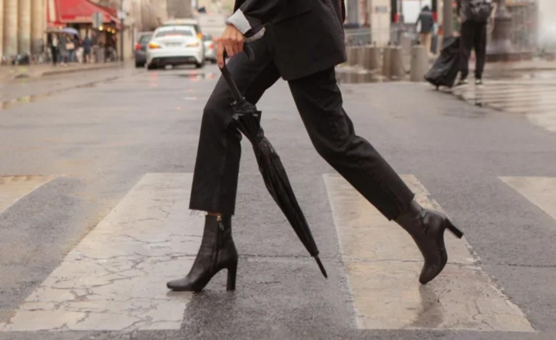 Bottine N° 92 en cuir Noir RIVECOUR Reste 36 !