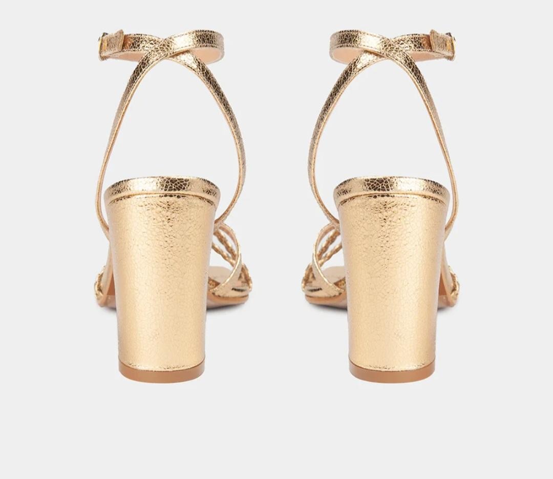 Sandale AMPARO Doré ANAKI Reste 39 et 40!