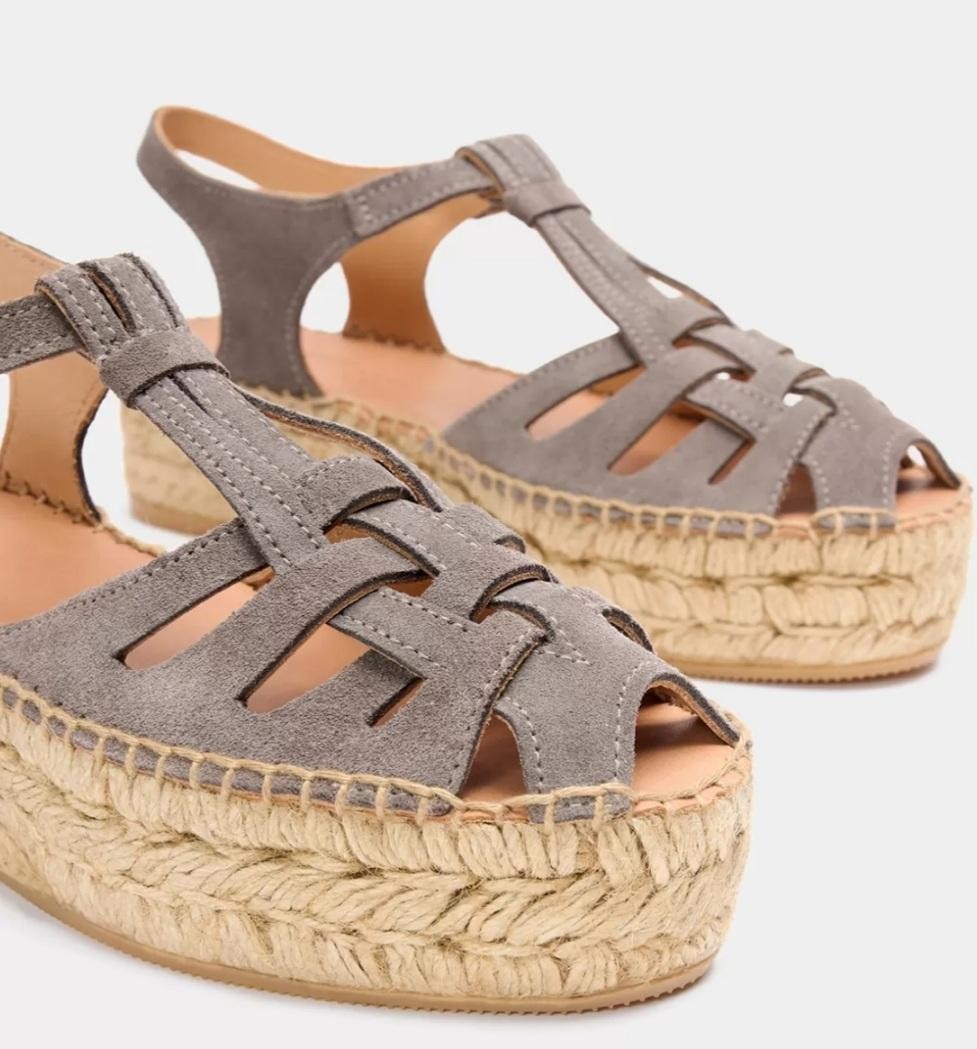 Sandale à corde BEMOL Dark Grey NAGUISA Dernières en T39 !