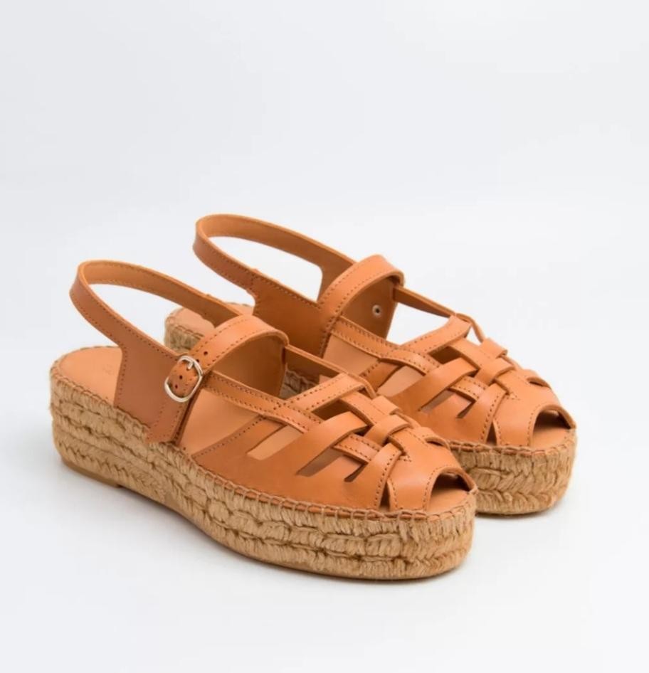 Sandale à corde THALIS Light BROWN NAGUISA Reste 41 !