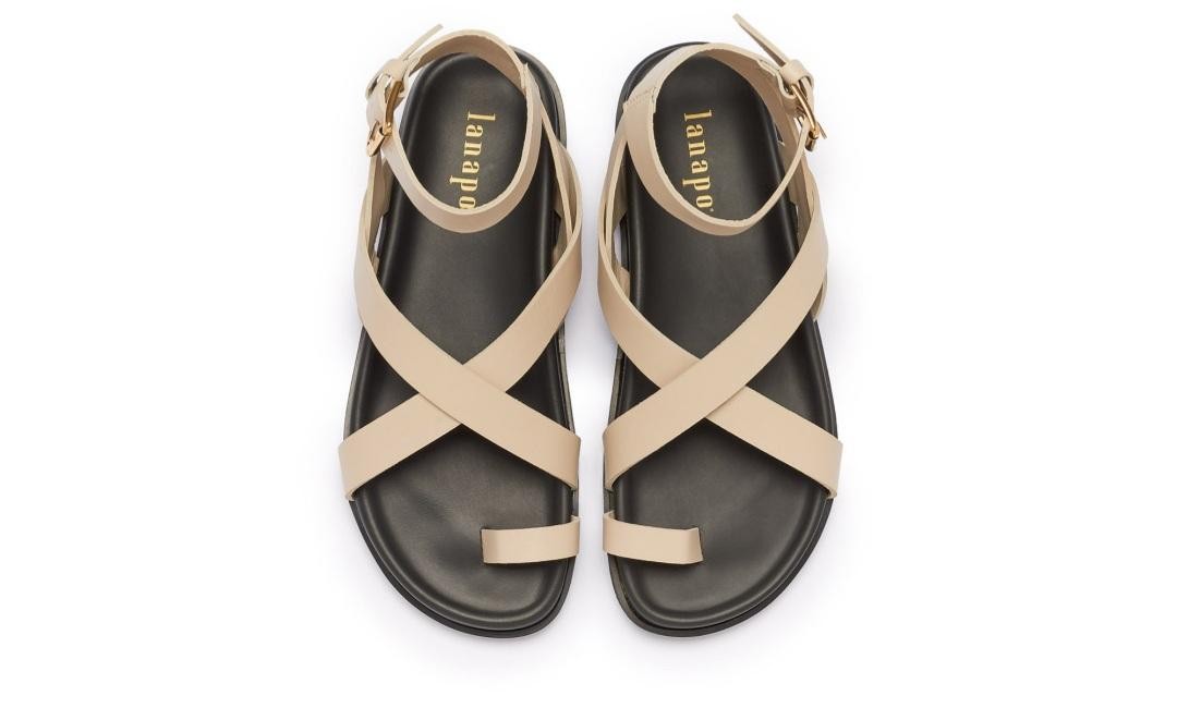 Sandale FILICUDI Avorio LANAPO (ITALIE) Reste 37 et 40!