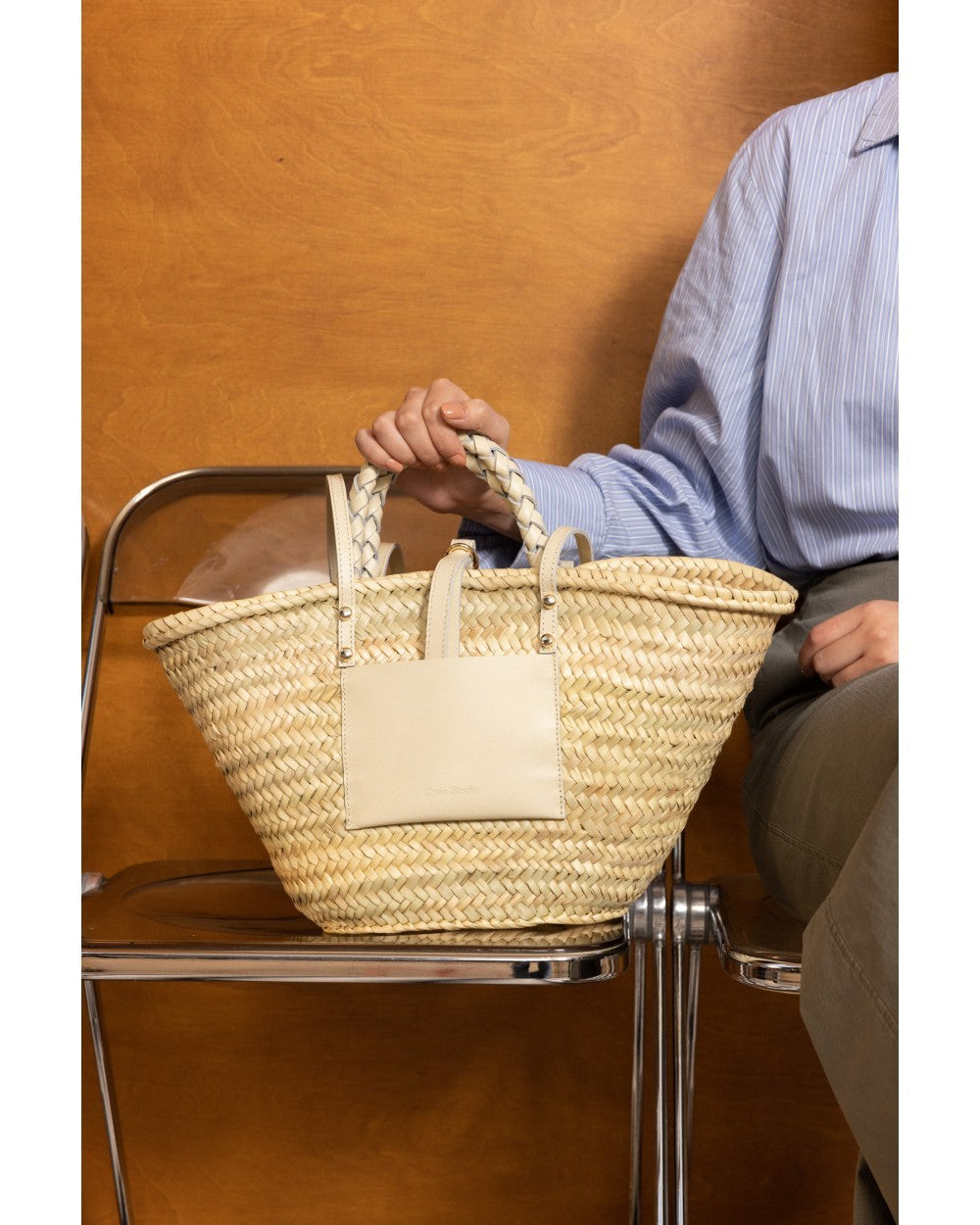 Panier PRAIA CREME CRAIE STUDIO