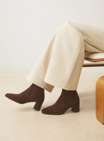 Bottine N° 556 choco RIVECOUR