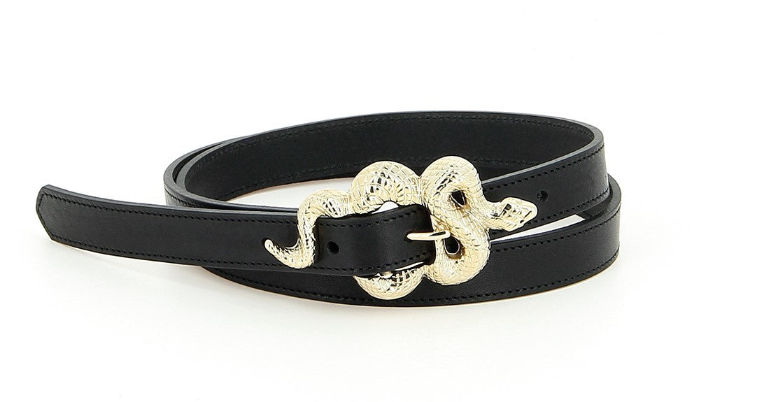 Ceinture BARBIER noir - HERBERT FRERE SOEUR R