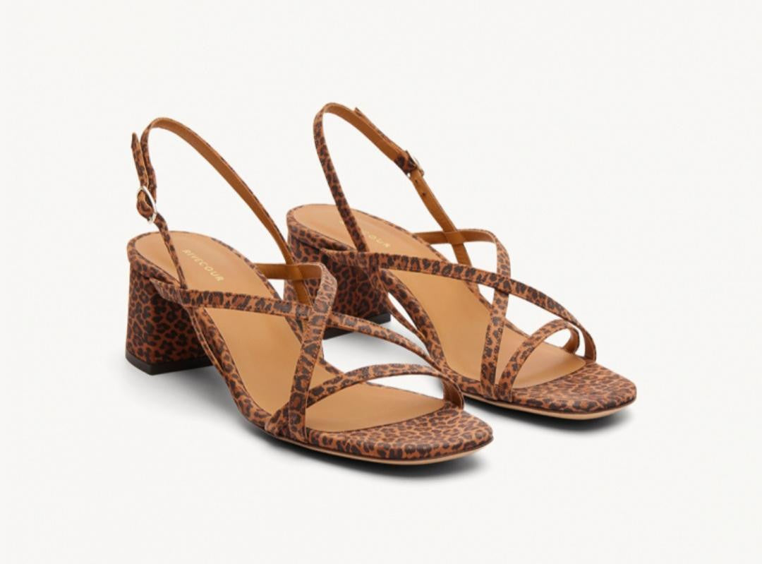 Sandale N°576 Leopard RIVECOUR