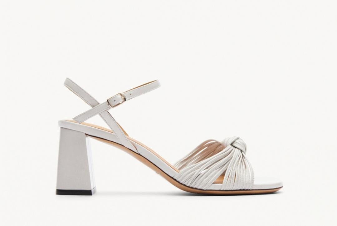 Sandale N° 640 Vernis Blanc RIVECOUR dernières en 38 et 40!!