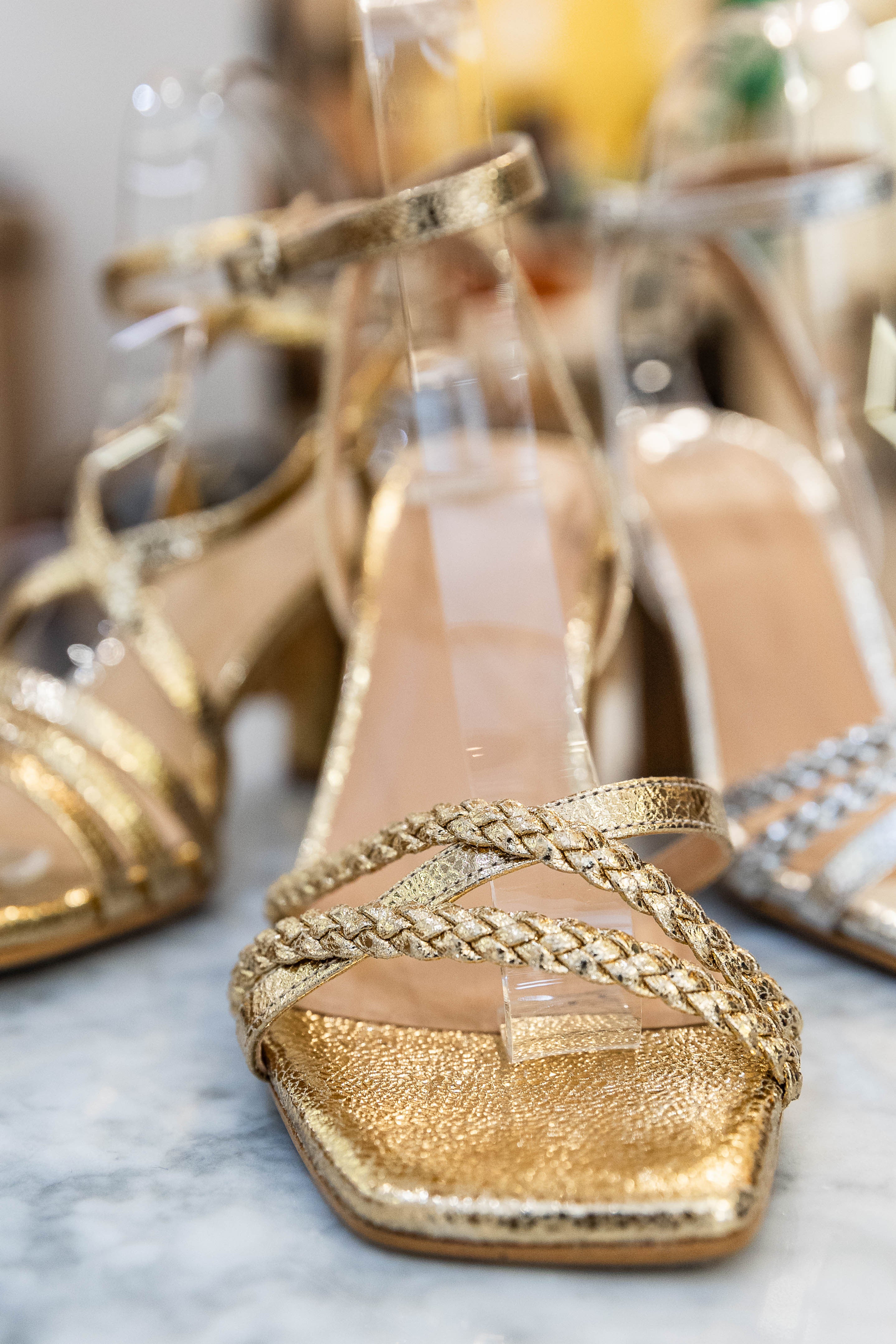 Sandale AMPARO Doré ANAKI Reste 39 et 40!