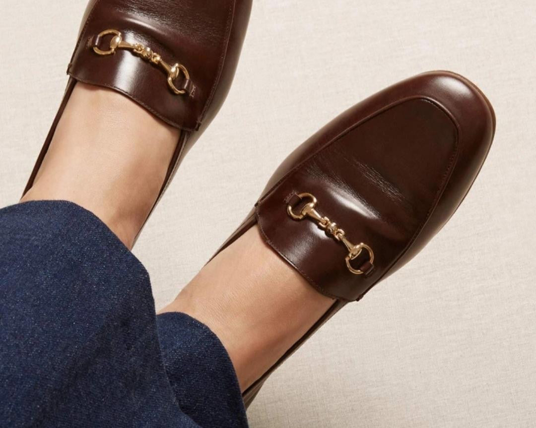 Mocassin N° 86 Cuir Ebène RIVECOUR Dernière en taille 37!