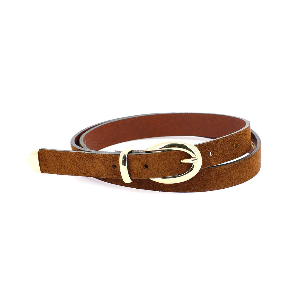 Ceinture FRIEDA en Velours Choco HERBERT FRERE SOEUR